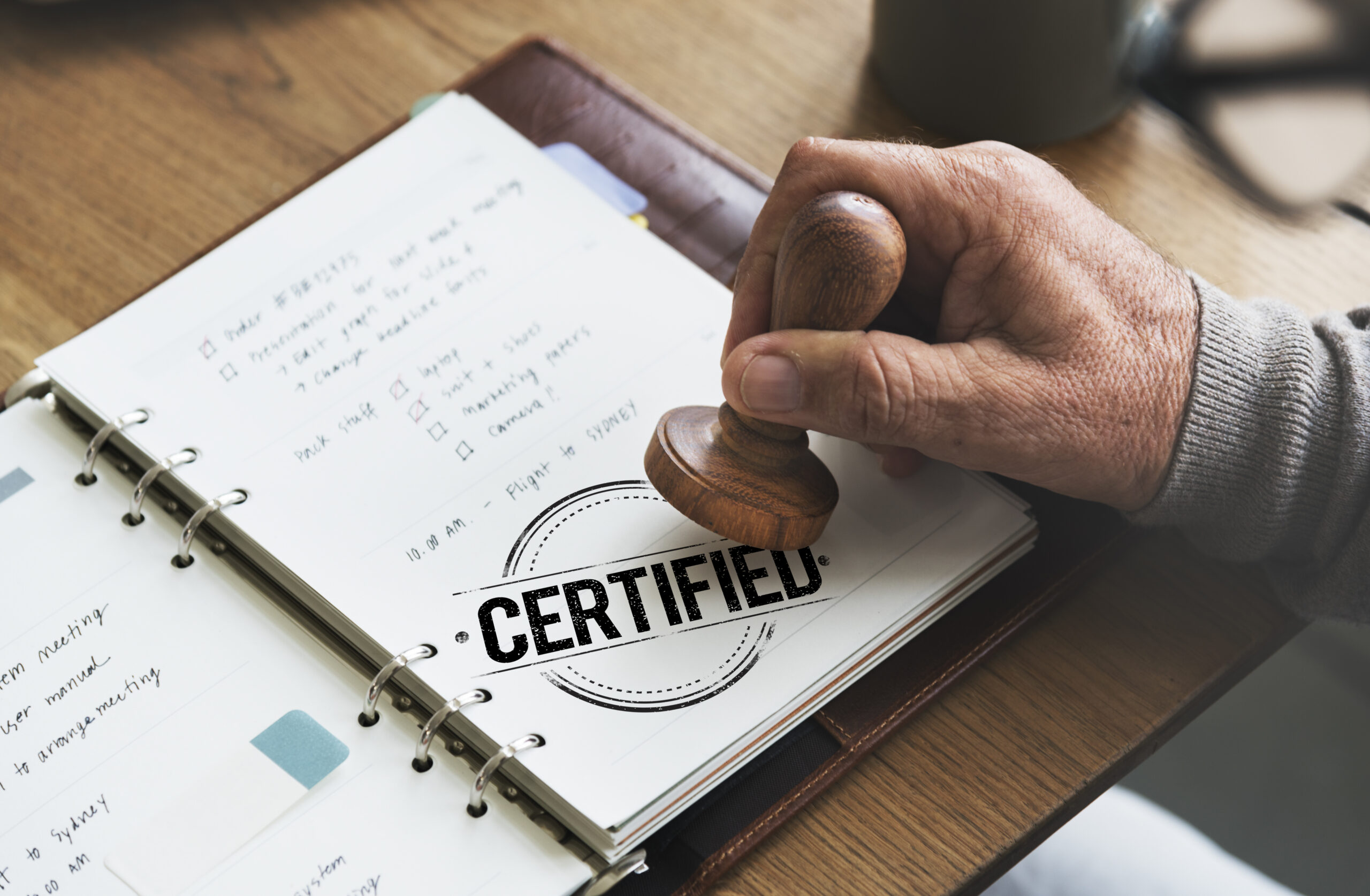 guarantee approved authorized certified concept scaled